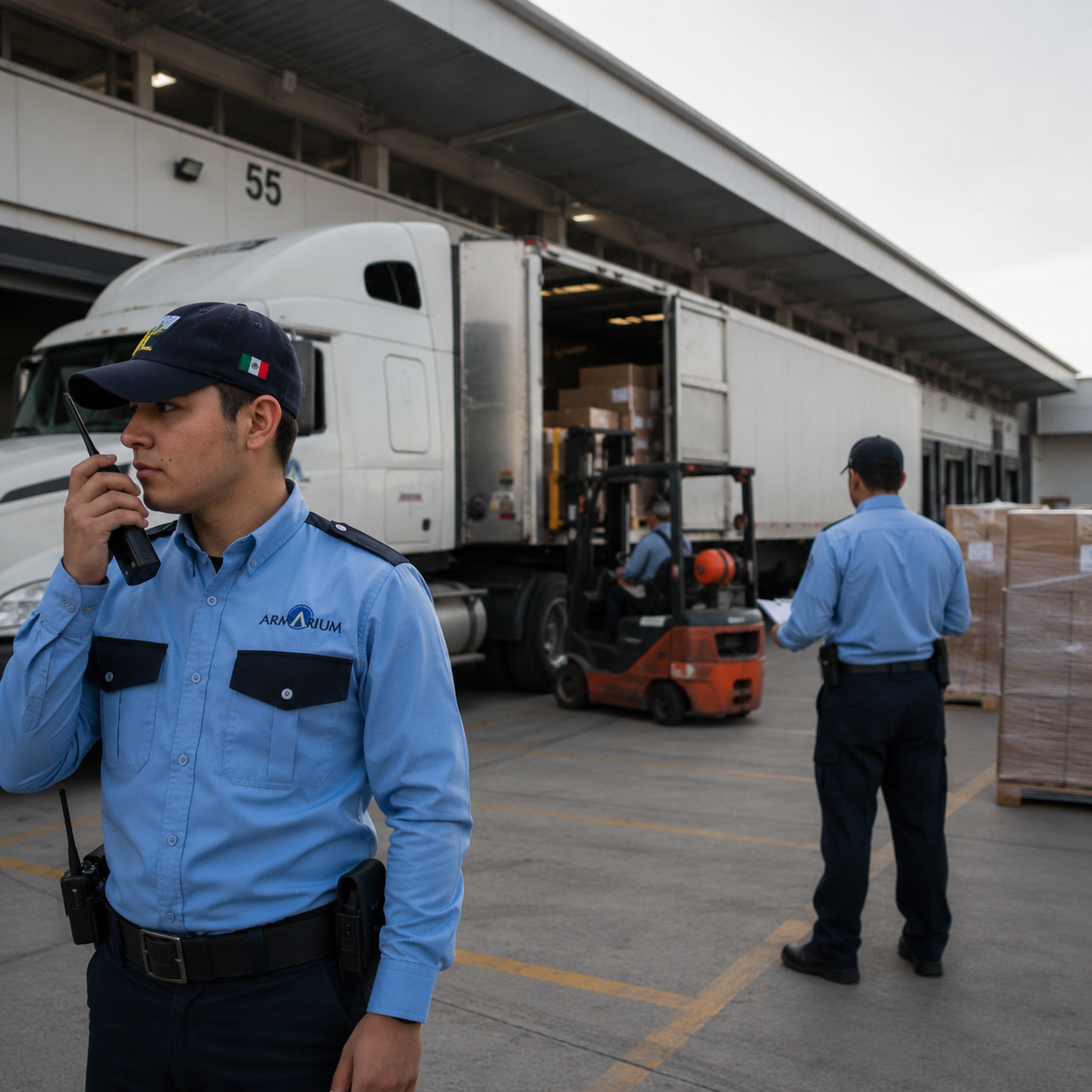 Seguridad para camiones de carga